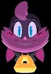 2017 alpha_channel anthro bat blue_eyes blush clothing female headshot_portrait hi_res icon looking_at_viewer mammal mask portrait simple_background smile solo sophie_slam transparent_background vimhomeless