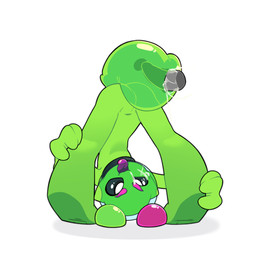 ahegao ambiguous_gender antennae_(anatomy) anthro bent_over bodily_fluids butt butt_focus cum cum_drip cum_inside cum_on_face cum_on_own_penis cum_on_penis cum_on_self cum_on_tail cum_splatter cumshot deep_penetration dripping ejaculation erection flat_chested flexible genital_fluids genitals green_body green_skin leaking_cum looking_pleasured lying nude open_mouth penetration penile penis sex solo tail tail_around_penis tail_fetish tail_play tail_sex tailjob thick_leg thick_thighs tongue tongue_out translucent x-ray_view novdi sploot_(unknownspy) alien alien_humanoid humanoid roswell_grey 1:1 absurd_res hi_res
