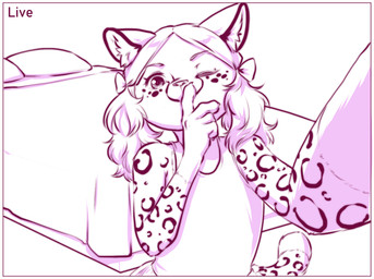 anthro bed bedroom border clothing dipstick_tail female fur furniture gloves_(marking) hair markings one_eye_closed pillow shirt solo spots spotted_body spotted_fur tail tail_markings tank_top topwear white_border wink young young_anthro young_female aogami cheetah felid feline leopard mammal pantherine 2022