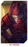 anthro armor card card_template fortune_telling major_arcana male red_eyes scales scar solo tarot tarot_card the_emperor_(tarot) alteya bioware electronic_arts mass_effect urdnot_wrex alien krogan scalie hi_res