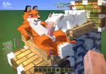 ambiguous_gender anthro belly blocky_body boat bodily_fluids contraption_concept cum cum_drip cum_in_mouth cum_inside day dripping duo erection eye_contact fellatio feral forced forced_partners fucking_machine fur genital_fluids genitals grass light looking_at_another machine male male/ambiguous minecraft_block oral orange_body orange_fur pawpads paws penile penis plant sex sky square_(anatomy) square_penis sticky_piston sunlight sweat vehicle voyeur watercraft white_belly white_body white_fur storm_(artist) microsoft minecraft minecraft_sheep_fucker mojang xbox_game_studios minecart_sheep bovid canid canine caprine fox fox_(minecraft) mammal sheep sheep_(minecraft) hi_res shaded