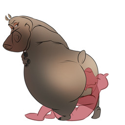 ambiguous_gender anal anthro big_butt butt duo female female/ambiguous huge_butt looking_at_another looking_back looking_back_at_another nude oral rimming sex smile tongue tongue_out joesanchez dreamworks madagascar_(series) gloria_(madagascar) ych_(character) ambiguous_species common_hippopotamus hippopotamid mammal 1:1 absurd_res hi_res