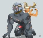 anthro asphyxiation athletic_dom barazoku bdsm blush bodily_fluids choking cum cum_while_penetrated duo ejaculation erection erotic_asphyxiation garrote genital_fluids genitals hands-free horn humanoid_genitalia humanoid_penis larger_male larger_penetrated male male/male male_penetrated male_penetrating male_penetrating_male muscular muscular_male muscular_sub orgasm penetration penis scar sex size_difference small_dom_big_sub smaller_male strangling submissive submissive_male tusks subaru_aotk third-party_edit lifewonders tokyo_afterschool_summoners krampus_(tas) yule_(tas) deer demon felid mammal new_world_deer reindeer 2018 censor_removal_edit hi_res
