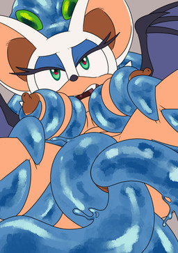 anthro blue_body breasts brown_nipples duo eyeshadow fangs female fur green_eyes heart_eyes heart_symbol looking_pleasured makeup male male/female membrane_(anatomy) membranous_wings nipples sex spread_legs spreading tan_body teeth tentacle_sex tentacles water white_body white_fur wings starampharos sega sonic_adventure sonic_the_hedgehog_(series) chaos_(sonic) rouge_the_bat bat elemental_creature mammal water_creature absurd_res hi_res