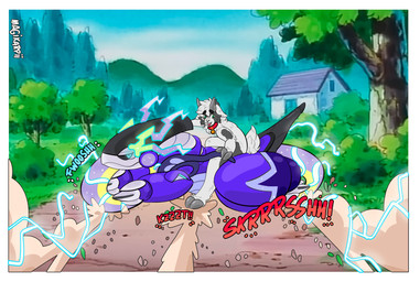 anthro border duo feral male male/male motorcycle parody vehicle white_body white_border magikarpii akira_(film) akira_slide mythology nintendo pokemon ych_(character) ancient_pokemon bovid caprine future_pokemon generation_9_pokemon goat legendary_pokemon mammal miraidon paradox_pokemon pokemon_(species) adobe_photoshop_(artwork) digital_media_(artwork) hi_res meme