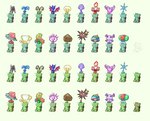 male tomotomo15 nintendo pokemon bulbasaur generation_1_pokemon pokemon_(species) shiny_pokemon terastallization absurd_res hi_res tagme