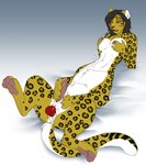 breasts dildo dildo_in_pussy dildo_insertion erection genitals handpaw herm intersex leopard_spots masturbation nipple_fetish nipple_play nipples paws penetration penis pussy sackless sex_toy sex_toy_in_pussy sex_toy_insertion solo spots spread_legs spreading vaginal vaginal_penetration jailbird duskwatcher chakat felid felid_taur leopard mammal mammal_taur pantherine taur digital_media_(artwork) hi_res