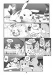 2018 audino bodily_fluids buizel charmeleon claws cleft_tail clock comic conditional_dnp dialogue digital_drawing_(artwork) digital_media_(artwork) english_text female feral fire flaming_tail fur generation_1_pokemon generation_4_pokemon generation_5_pokemon half-closed_eyes hi_res insomniacovrlrd jewel_(insomniacovrlrd) male mammal map monochrome narrowed_eyes nintendo open_mouth pikachu pokemon pokemon_(species) pokemon_mystery_dungeon spike_chunsoft sweat tail text