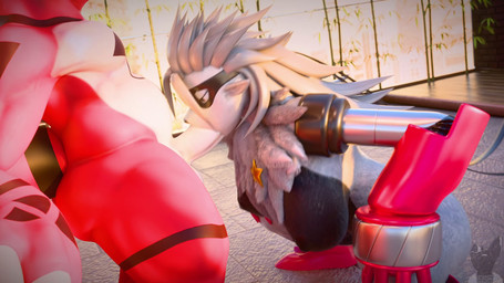 3_fingers anthro anthro_on_anthro anthro_penetrated anthro_penetrating anthro_penetrating_anthro balls big_butt black_body black_eyes black_mask black_nipples black_scales bouncing_breasts bouncing_butt breasts butt claws crouching duo fellatio female female_penetrated finger_claws fingers fur genitals grey_body grey_fur grey_hair hair hands_on_knees hands_on_legs interspecies leaning leaning_forward looking_pleasured male male/female male_penetrating male_penetrating_female multiple_angles nipples oral penetration penile penis red_body red_claws red_scales scales sex sharp_teeth sound_effects teeth thick_thighs white_balls white_body white_claws white_penis white_scales twitchyanimation chocoscorner_(modeler) hiddenmask18_(modeler) opennsfwsp_(va) bandai_namco digimon digimon_(species) guilmon scalie wolvermon 16:9 2025 3d_(artwork) 3d_animation animated digital_media_(artwork) hi_res huge_filesize loop short_playtime sound voice_acted webm widescreen