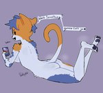 anthro bodily_fluids breasts butt feet female foot_fetish foot_focus lying musk nude on_front paws side_boob simple_background solo sweat tail palmkittynsfw epic_games fortnite fortnite:_battle_royale subway_surfers cate_meowdy calico_cat domestic_cat felid feline felis mammal hi_res