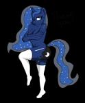 2014 anthro blue_eyes blue_hair cutie_mark equine female friendship_is_magic fur hair horn illusiveelusive leggings mammal my_little_pony plain_background princess_luna_(mlp) solo thigh_highs unicorn
Rating: Questionable
Score: 7
User: Illusive_Elusive
Date: April 08, 2014