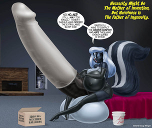 2010 balls big_balls big_breasts big_penis breasts condom dickgirl doug_winger high_heels huge_breasts huge_penis hyper hyper_balls hyper_breasts hyper_penis intersex mammal nipples penis phrase skunk solo
Rating: Explicit
Score: 6
User: Frederik
Date: November 10, 2013