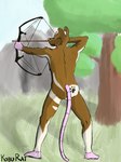 5_fingers angry anthro archer archery arrow_(weapon) athletic backsack balls barely_visible_balls barely_visible_genitalia biped blue_eyes bow_(weapon) brown_body brown_fur buckteeth butt butt_tattoo casual_nudity clenched_teeth countershade_butt countershading feet fingers footprint forest forest_background fur genitals grass hair holding_arrow holding_bow_(weapon) holding_object holding_ranged_weapon holding_weapon humanoid_feet leg_markings male male_anthro markings mountain nature nature_background nude outdoor_nudity outside pawprint pawprint_(marking) pawprint_on_body pawprint_tattoo pink_feet pink_hands pink_nose pink_tail plant plantigrade pose public public_nudity ranged_weapon rear_view skinny socks_(marking) soles solo spine standing tail tail_down tattoo teeth teeth_showing tree weapon whiskers white_hair white_markings sarahratte socks_the_rat_(character) mammal murid murine rat rodent 2020 absurd_res colored colored_sketch digital_drawing_(artwork) digital_media_(artwork) hi_res pinup shaded signature sketch