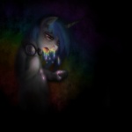 electronics female feral headphones horn overdose rainbow solo ventious friendship_is_magic hasbro my_little_pony mythology vinyl_scratch_(mlp) equid equine mammal mythological_creature mythological_equine unicorn 1:1