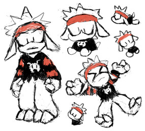 1_horn accessory anthro black_clothing black_eyes black_shirt black_topwear black_vest chibi clothing eyes_closed front_view fur hair headband high-angle_view horn lying male multicolored_clothing multicolored_shirt multicolored_topwear on_back on_front red_clothing red_headband red_shirt red_topwear shirt side_view simple_background sitting solo standing three-quarter_view topwear two_tone_clothing two_tone_shirt two_tone_topwear two_tone_vest vest walking white_background white_body white_clothing white_ears white_fur white_hair white_horn white_topwear white_vest young young_anthro young_male petday corn_kidz_64 seve_(corn_kidz_64) bovid caprine goat mammal 2024 absurd_res digital_media_(artwork) hi_res