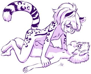 anthro blush bodily_fluids breasts duo erection female female_on_top genital_fluids genitals loli lying male male/female nude on_top open_mouth penis shota simple_background small_breasts small_penis smile vaginal_fluids white_background young young_anthro young_female young_male young_on_young aogami castriel_bailey sabina_nicolai bear cheetah felid feline leopard mammal pantherine 2021 hi_res monochrome signature sketch