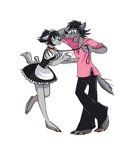 anthro canine claws clothing collar duo female maid maid_uniform male mammal nogicu nu_pogodi pants plain_background russian shirt soyuzmultfilm volk white_background wolf
Rating: Safe
Score: 3
User: metalslayer777
Date: May 27, 2014 anthro canine claws clothing collar duo female maid maid_uniform male mammal nogicu nu_pogodi pants plain_background russian shirt soyuzmultfilm volk white_background wolf
Rating: Safe
Score: 3
User: metalslayer777
Date: May 27, 2014