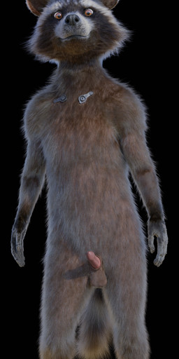 5_fingers 5_toes anthro balls biped black_nose brown_body brown_eyes brown_fur cheek_tuft claws dipstick_ears ear_markings ear_twitch erection facial_markings facial_tuft feet finger_claws fingers fur genitals head_markings looking_at_viewer male markings mask_(marking) multicolored_body multicolored_ears multicolored_fur nude penis pink_penis plantigrade ring_(marking) ringed_tail simple_background smile solo standing striped_markings striped_tail stripes tail tail_markings toe_claws toes tuft whiskers white_body white_ear_tips white_fur rasterraccoon disney guardians_of_the_galaxy marvel rocket_raccoon mammal procyonid raccoon 3d_(artwork) absurd_res blender_(artwork) digital_media_(artwork) hi_res
