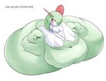 belly big_belly big_breasts big_butt blush breasts butt clothing dress female green_body green_hair hair huge_belly huge_butt huge_thighs hyper hyper_belly hyper_butt hyper_thighs looking_aside morbidly_obese morbidly_obese_female morbidly_obese_humanoid navel obese obese_female obese_humanoid one_eye_obstructed overweight overweight_female overweight_humanoid red_eyes simple_background solo text thick_thighs white_body veryfilthything nintendo pokemon generation_3_pokemon humanoid kirlia pokemon_(species) 2021 absurd_res digital_media_(artwork) hi_res shaded