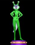 3d_modeling 3d_print anthro blue_body boots clothed clothing costume fantasy female footwear green_clothing green_latex high_heeled_boots high_heels latex latex_clothing latex_skinsuit lights lowered_tail shoes skinsuit solo stage suit tail tight_clothing sillytoys illumination_entertainment sing_(movie) porsha_crystal alien canid canine canis mammal wolf 3d_(artwork) digital_media_(artwork) hi_res