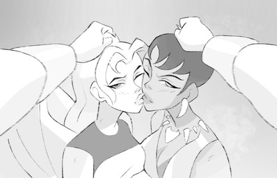 big_breasts blush blush_lines bracelet breasts clothed clothed_female clothed_human clothed_humanoid clothing curved_eyebrows dark_body dark_hair dark_skin ear_piercing ear_ring eyebrows eyelashes eyelashes_through_hair female female/female female_human female_humanoid female_on_human female_on_humanoid female_pov fingers first_person_view forced forced_kiss grey_background group hair hair_grab human_pov iris jewelry kissing light_body light_skin lips long_eyelashes long_hair mouth_closed necklace not_furry one_eye_closed pendant piercing pupils ring_piercing shirt short_hair simple_background sleeveless_clothing sleeveless_shirt sleeveless_topwear superhero thick_lips topwear touching_hair translucent translucent_hair trio tusks wings newguy1091 dc_comics justice_league hawkgirl vixen_(dc) wonder_woman human humanoid mammal winged_humanoid 2025 digital_drawing_(artwork) digital_media_(artwork) greyscale monochrome