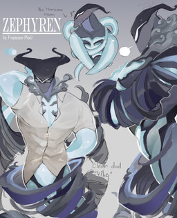 2_horns anthro anthrofied blush bodily_fluids bottomless clothed clothing crossed_arms directional_arrow emanata empty_speech_bubble eyewear front_view glasses grey_background hand_behind_back hand_behind_head horn legless looking_aside looking_away male multicolored_body muscular muscular_anthro muscular_male nude partially_clothed pecs raised_arm shirt side_view simple_background solo speech_bubble sweat text topwear tornado wearing_glasses fropopipo creatures_of_sonaria roblox air_creature elemental_creature elemental_humanoid humanoid living_tornado zephyren hi_res multiple_images