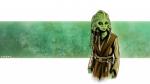 belt black_sclera bracelet clothed clothing countershading gills green_body green_eyes green_skin jedi jewelry lightsaber male melee_weapon not_furry padawan simple_background solo suit text weapon young askernd01 star_wars fan_character alien alien_humanoid humanoid nautolan 2017 absurd_res aurebesh_text character_cipher hi_res mixed_media shaded signature