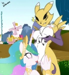 anthro anthrofied blue_eyes breasts canine chest_tuft crown cunnilingus digimon el-loko equine eye_contact facial_markings female fox friendship_is_magic fur hair horn interspecies lesbian mammal markings multi-colored_hair my_little_pony nipples nude oral oral_sex outside pink_eyes princess princess_celestia_(mlp) pussy renamon royalty saliva sex shocked smile standing surprise tongue tongue_out tuft vaginal wet winged_unicorn wings
Rating: Explicit
Score: 27
User: Robinebra
Date: August 11, 2012