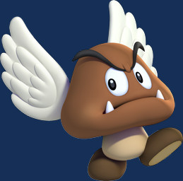ambiguous_feral ambiguous_gender brown_body feral sharp_teeth simple_background solo teeth transparent_background tusks walking unknown_artist mario_bros new_super_mario_bros._u nintendo goomba paragoomba 3d_(artwork) alpha_channel digital_media_(artwork) full-length_portrait hi_res official_art portrait