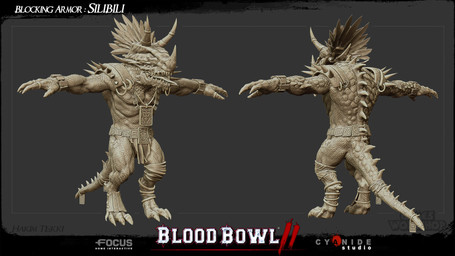 american_football anthro biped clothed clothing muscular muscular_anthro open_mouth sharp_teeth solo spines sport standing t-pose teeth text tongue tongue_out blood_bowl lizard reptile scalie 16:9 3d_(artwork) digital_media_(artwork) english_text hi_res official_art widescreen zbrush_(artwork)