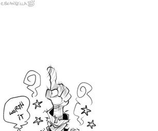 ambiguous_gender clothed clothing dialogue human_focus human_only mostly_offscreen_character not_furry shirt simple_background solo speech_bubble topwear zillabean hannibal_(series) will_graham human mammal 6:5 digital_media_(artwork) monochrome sketch