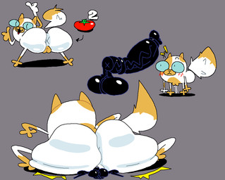 anthro anus arrow_sign balls bent_over big_balls big_butt big_penis black_body black_eyes black_fur black_nose blue_sclera blush bodily_fluids brown_body brown_ears brown_fur brown_tail butt cowgirl_position double_thumbs_up duo fangs female female_penetrated food from_front_position fruit fur genital_fluids genitals gesture grey_background hand_gesture happy huge_balls huge_penis looking_at_another looking_at_genitalia looking_at_penis male male/female male_penetrating male_penetrating_female multicolored_body multicolored_fur on_bottom on_top penetration penile penile_penetration penis penis_in_vagina plant rear_view semi-anthro sex sharp_teeth simple_background smile standing surprised tail teeth thick_thighs three-quarter_view thumbs_up tomato tongue two_tone_body two_tone_fur two_tone_tail vaginal vaginal_fluids vaginal_penetration vein veiny_penis vulva white_body white_fur white_tail x_anus superiorfox adventure_time cartoon_network fionna_and_cake fionna_and_cake_(franchise) cake_the_cat lord_monochromicorn domestic_cat felid feline felis mammal rainicorn 2025 digital_media_(artwork)