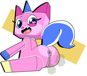 animal_genitalia animal_vulva anus butt equine_genitalia equine_vulva female feral genitals heart_eyes heart_symbol horn inviting looking_at_viewer looking_back looking_back_at_viewer open_mouth pink_body pink_nose quadruped raised_tail simple_background solo tail teeth tongue unicorn_horn nanuna lego mythology the_lego_movie unikitty domestic_cat equid equine felid feline felis hybrid lego_minifigure mammal mythological_creature mythological_equine unicorn 2025