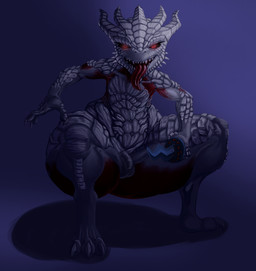 anthro balls claws dagger flaccid foreskin genitals glowing glowing_eyes holding_dagger holding_melee_weapon holding_object holding_weapon horn humanoid_genitalia humanoid_penis looking_at_viewer male melee_weapon penis simple_background small_penis solo thick_thighs tongue tongue_out unretracted_foreskin weapon white_body lugen_kobold baldur's_gate baldur's_gate_3 dungeons_and_dragons hasbro larian_studios mythology wizards_of_the_coast the_dark_urge_(baldur's_gate) kobold mythological_creature mythological_scalie scalie hi_res