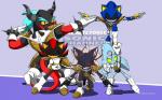 ambiguous_gender anthro clothed clothing cosplay group horn male mask pose water bakahog dragon_ball dragon_ball_z sega sonic_adventure sonic_forces sonic_the_hedgehog_(series) chaos_(sonic) ginyu_force infinite_(sonic) metal_sonic shadow_the_hedgehog the_deadly_six zavok alien canid canine canis elemental_creature elemental_humanoid eulipotyphlan hedgehog horned_humanoid humanoid jackal mammal monster water_creature water_humanoid zeti 16:10 colored crossover hi_res widescreen