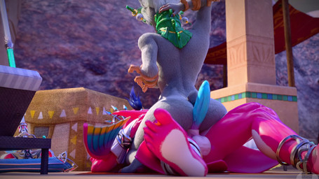 2_penises 5_fingers 5_toes animal_genitalia anthro anthro_on_anthro anthro_penetrated anthro_penetrating anthro_penetrating_anthro arm_fin balls big_balls big_breasts big_butt big_penis black_claws blue_body blue_glans blue_penis blue_scales bouncing_balls bouncing_breasts bouncing_butt breasts butt claws clothing duo egyptian egyptian_clothing erection feet female female_on_top female_penetrated fin finger_claws fingers fur genitals glans grey_body grey_fur grey_hair hair hand_on_breast hand_on_head head_fin humanoid_feet lying male male/female male_on_bottom male_penetrating male_penetrating_female multi_genitalia multi_penis multiple_angles nipples on_back on_bottom on_top penetration penis pink_body pink_nipples pink_scales plantigrade purple_body purple_penis purple_scales red_body red_scales scales sex sheath sound_effects toes usekh vein veiny_penis white_balls white_body white_scales white_sheath yellow_body yellow_scales twitchyanimation aozorart_(modeler) hiddenmask18_(modeler) mayosplash_(modeler) nintendo tears_of_the_kingdom the_legend_of_zelda mineru prince_sidon marine zonai zora 16:9 2025 3d_(artwork) 3d_animation animated digital_media_(artwork) hi_res huge_filesize loop short_playtime sound voice_acted webm widescreen
