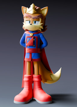 anthro blue_eyes boots brown_body brown_fur cape cheek_tuft clothing crown eyebrows facial_tuft footwear fur grey_background hands_behind_back hands_behind_head headgear looking_at_viewer male red_boots red_cape red_clothing red_footwear shoes simple_background solo tail topwear tuft feetymcfoot archie_comics sega sonic_the_hedgehog_(archie) sonic_the_hedgehog_(comics) sonic_the_hedgehog_(series) elias_acorn mammal rodent sciurid tree_squirrel 2024 3d_(artwork) absurd_res digital_media_(artwork) hi_res