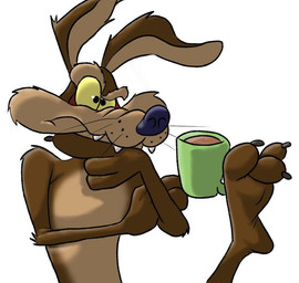 3_toes 4_fingers anthro arched_soles arm_tuft belly between_toes beverage biped black_eyes black_nose brown_body brown_fur casual_nudity chest_tuft claws coffee coffee_cup coffee_mug container countershade_feet countershade_torso countershading cup curling_toes elbow_tuft eyebrows fangs feet finger_claws fingers foot_focus fur holding_coffee holding_coffee_mug holding_container holding_cup holding_mug holding_object holding_object_with_feet humanoid_feet humanoid_heel lost_in_thought male mug multicolored_body multicolored_fur nude object_between_toes paws plantigrade raised_eyebrow raised_foot shoulder_tuft simple_background skinny soles solo tan_belly tan_body tan_eyebrows tan_fur teeth thinking toe_claws toes tuft two_tone_body two_tone_fur whisker_spots whiskers white_background yellow_sclera rudy_quorido looney_tunes warner_brothers wile_e._coyote canid canine canis coyote mammal 2025 colored digital_drawing_(artwork) digital_media_(artwork) shaded signature