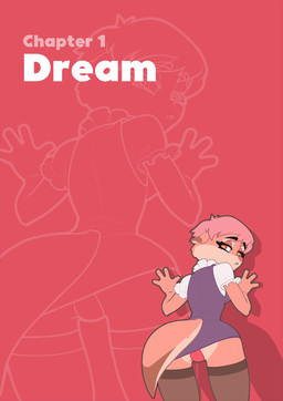 anthro clothing female hair legwear otter_tail pink_hair solo stockings chopchop mammal mustelid otter comic digital_drawing_(artwork) digital_media_(artwork) hi_res
