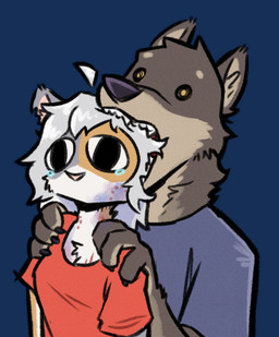 anthro bite bite_mark bruised clothed clothed_female clothed_male clothing duo female female_anthro fur grey_body grey_fur hair male male_anthro orange_body orange_fur simple_background tan_body tan_fur transparent_background white_body white_fur white_hair theblueberrycarrots arcanis_(hahaluckyme) borko_(barkwoofawoo) calico_cat canid canine canis domestic_cat felid feline felis mammal wolf alpha_channel digital_drawing_(artwork) digital_media_(artwork) hi_res