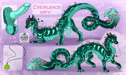 animal_genitalia anus balls black_horn butt erection feral fur genitals green_anus green_body green_eyes green_fur green_knot green_penis horn knot looking_at_viewer male penis presenting presenting_anus presenting_hindquarters sheath solo cornus mythology cresilence_(axlolotl) dragon eastern_dragon furred_dragon furred_scalie mythological_creature mythological_scalie scalie hi_res