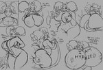 anthro big_breasts big_butt breast_expansion breasts butt butt_expansion cactus expansion female huge_breasts huge_butt hypnosis mind_control oblivious plant profanity public public_sex sex solo text lemendigogoat nintendo pokemon andy_(lemendigogoat) cactus_creature elemental_creature flora_fauna generation_5_pokemon maractus pokemon_(species) digital_media_(artwork) english_text hi_res monochrome