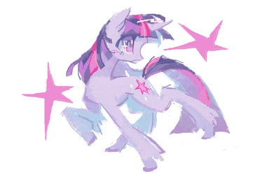 female feral fetlocks hooves horn looking_offscreen pose simple_background solo star walking ahyjidek friendship_is_magic hasbro my_little_pony mythology twilight_sparkle_(mlp) equid equine mammal mythological_creature mythological_equine unicorn