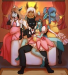 anthro bianca canine chair dawn dress eevee eeveelution female glaceon group harem haruka_(pokemon) hikari_(pokemon) hyena kanon luxray male mammal may mightyena nintendo pokémon porin pregnant straight sunset video_games wolf
Rating: Safe
Score: 18
User: bfdc2008
Date: July 23, 2012