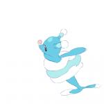 blue_body female feral simple_background solo spinning white_background tattanbu nintendo pokemon brionne generation_7_pokemon mammal marine pinniped pokemon_(species) 1:1 2016 animated low_res short_playtime