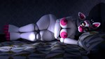 anthro bed bedroom breasts female furniture machine nipples nude solo geometryboymejia five_nights_at_freddy's five_nights_at_freddy's_2 scottgames funtime_foxy_(fnaf) mangle_(fnaf) canid canine fox mammal robot 16:9 2020 3d_(artwork) 4k absurd_res digital_media_(artwork) hi_res widescreen