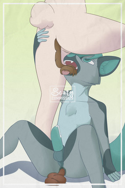 anthro anus balls blue_body blue_eyes blue_fur blue_hair blue_inner_ear_fluff blue_penis bodily_fluids butt cheek_tuft chest_tuft cotton_tail dripping duo eating_feces facial_tuft feces feces_in_mouth feces_on_ground feces_on_tongue feces_pile female female_pooping female_pooping_on_male fur genital_fluids genitals grey_body grey_fur hair hand_on_butt inner_ear_fluff male male_pooping narrowed_eyes nude nude_anthro nude_female nude_male open_mouth penis pink_body pink_fur pooping pooping_on_another pooping_on_floor pooping_together precum precum_drip precum_on_own_penis scatplay sharp_teeth sitting sitting_on_ground spread_legs spreading tail teeth text tongue tongue_out tuft vulva scaty dunken canid canine canis domestic_dog fox german_shepherd herding_dog hybrid lagomorph leporid mammal pastoral_dog rabbit artist_name distracting_watermark hi_res watermark