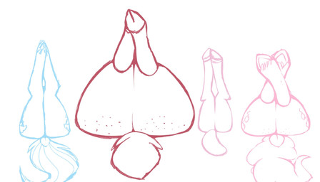 anthro big_butt butt dock_(anatomy) female freckled_butt freckles group hooves huge_butt legs_up lying_on_ground on_ground tail shinkaku friendship_is_magic hasbro my_little_pony them's_fightin'_herds pinkie_pie_(mlp) pom_(tfh) rainbow_dash_(mlp) velvet_reindeer_(tfh) bovid caprine deer equid equine horse mammal new_world_deer pony reindeer sheep hi_res
