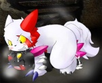 black_body black_eyes blush bodily_fluids cum duo female fur genital_fluids male male/female markings red_markings tail white_body white_fur topaz_(artist) nintendo pokemon generation_2_pokemon generation_3_pokemon pokemon_(species) sneasel zangoose low_res