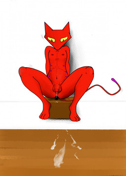after_orgasm anal anal_masturbation anal_penetration anthro anus bodily_fluids buttplug buttplug_in_ass buttplug_insertion cum cum_on_ground flaccid genital_fluids genitals male masturbation nipples nude object_in_ass penetration penis plug_(sex_toy) plug_insertion sex_toy sex_toy_in_ass sex_toy_insertion solo spread_legs spreading illegaleel cartoon_network courage_the_cowardly_dog katz_(courage_the_cowardly_dog) domestic_cat felid feline felis mammal hi_res